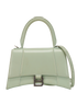 Small Hourglass, &pound;450, Handbags, Green, Leather, Front view